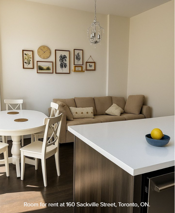 160 Sackville Street room - Toronto ON (1-Bedroom) $1300🇨🇦