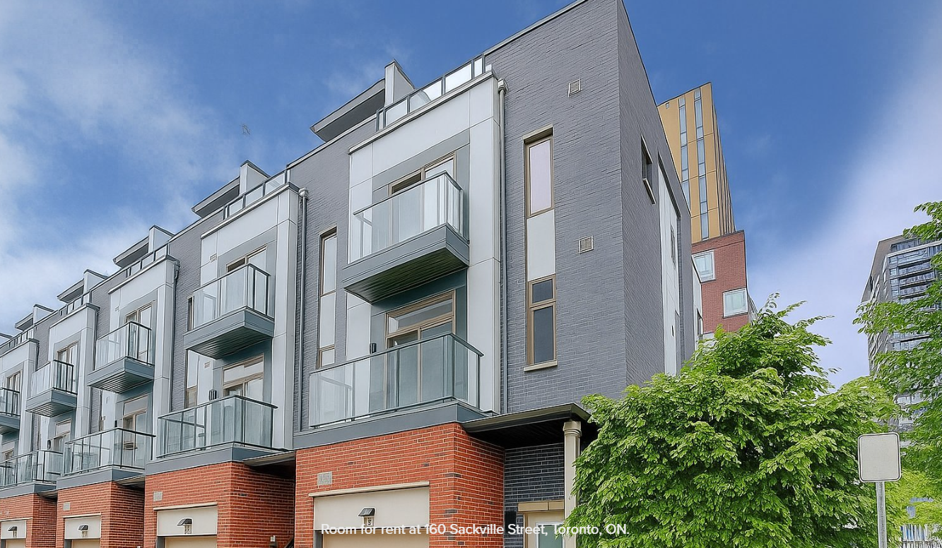 160 Sackville Street room - Toronto ON (1-Bedroom) $1300🇨🇦